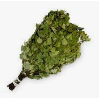 Банный веник ручной работы из натуральной берёзы